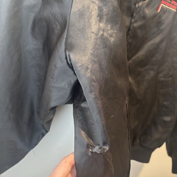 U.S XPRESS  Enterprises Trucking Jacket MADE IN USA Men's XL *FLAW* Button Snap - Picture 7 of 9